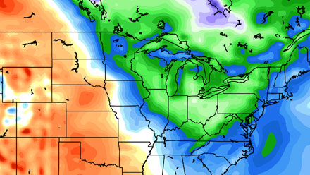 Cold Pattern in the Northeast - weatherbell.com