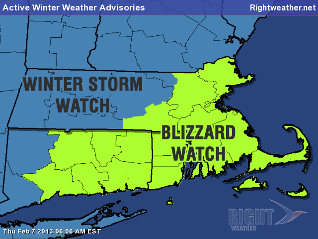 Blizzard and Winter Storm Watch - Friday-Saturday - National Weather Service