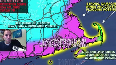 Historic Blizzard possible in Southern New England