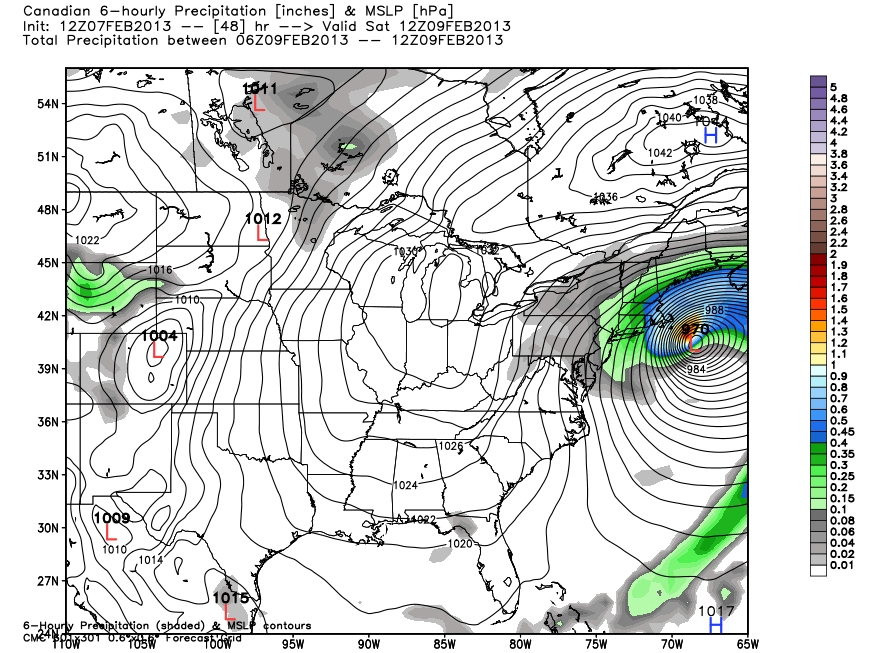 12Z CMC (Canadian) - Looking strong