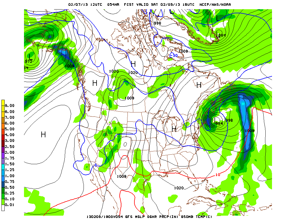 12Z GFS - Storm moves away from RI and most of SE MA by midday Saturday
