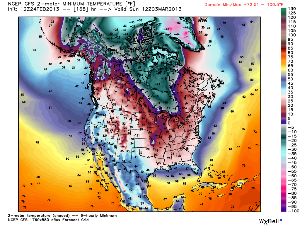 Cold plunges south next weekend - weatherbell.com