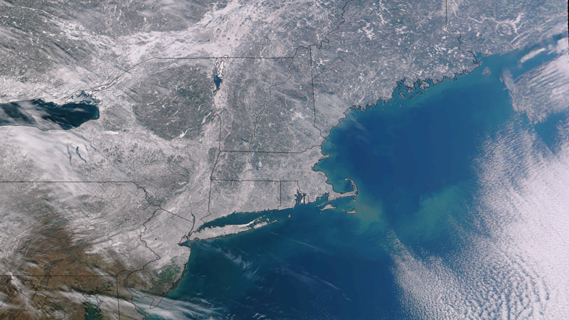 Snow blankets the Northeast after the February 8-9, 2013 blizzard - NOAA