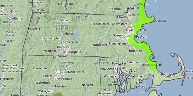 Coastal Flood Advisory (green) - July 22, 2013