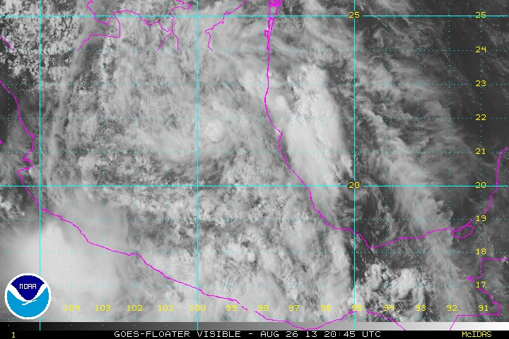 Fernand weakens to a remnant low pressure system late Monday