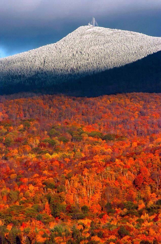 This amazing picture of Killington, VT made the rounds on social media this week