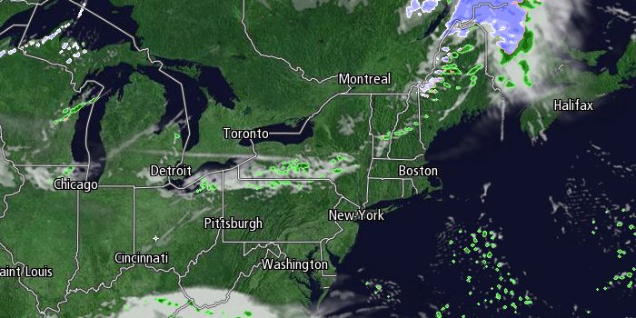 More dry, seasonable weather in New England early in the week