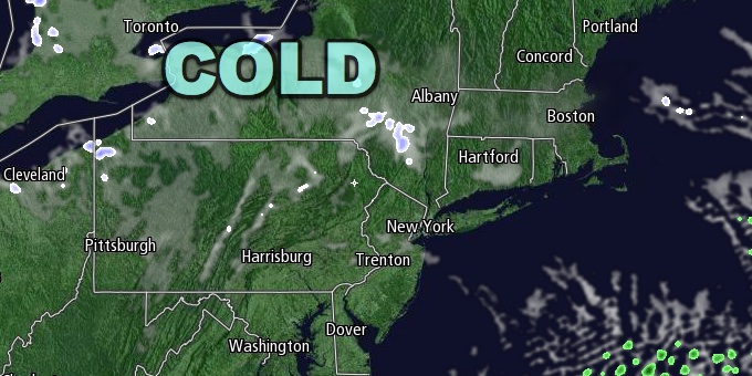 Cold and quiet Black Friday in the Northeast