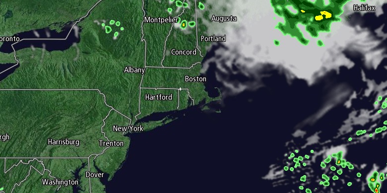 Much drier weather arrives in the wake of Arthur on Saturday