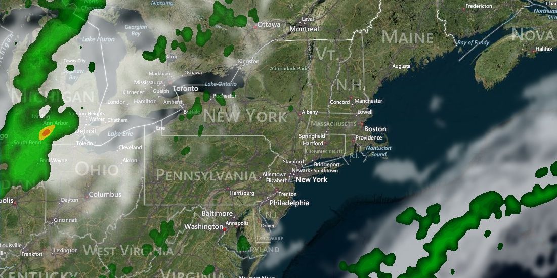 New England will be dry this weekend, but rain looms for next week