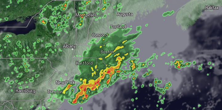 Rain is likely on Saturday in all of Southeastern New England