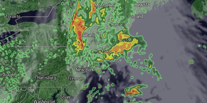 Heavy rain is likely in New England on Wednesday