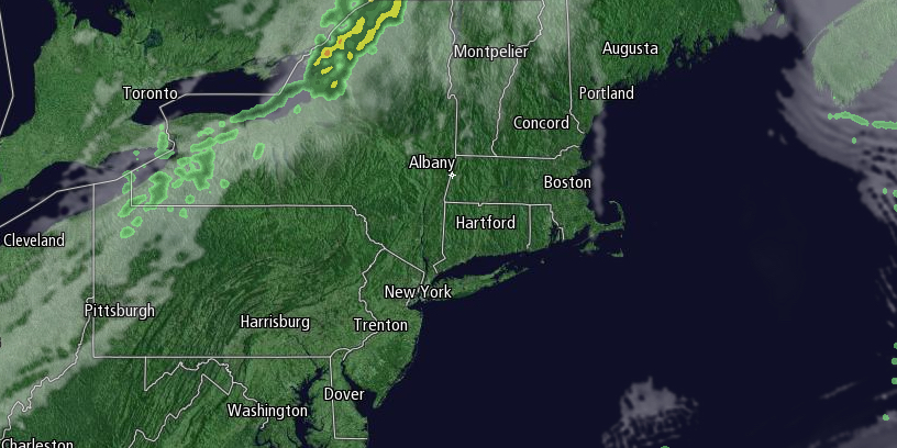 There will be sunshine in New England on Saturday