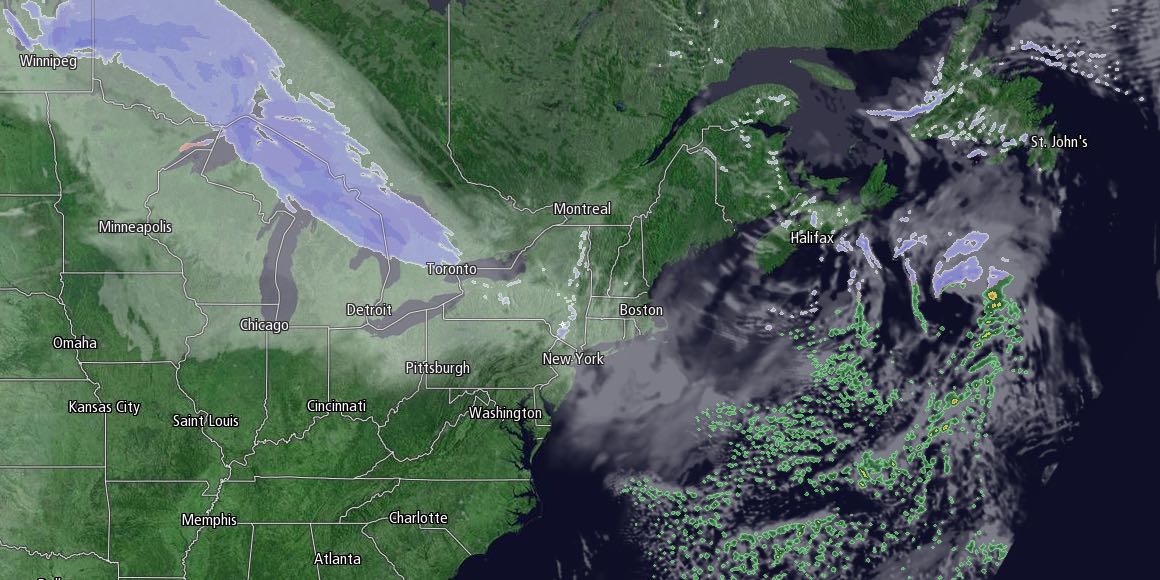 Snow heads for the Northeastern United States this weekend