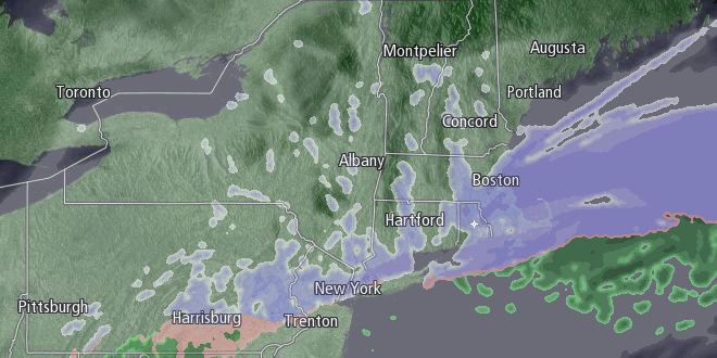Another storm dumps moderate to heavy snow in Southern New England