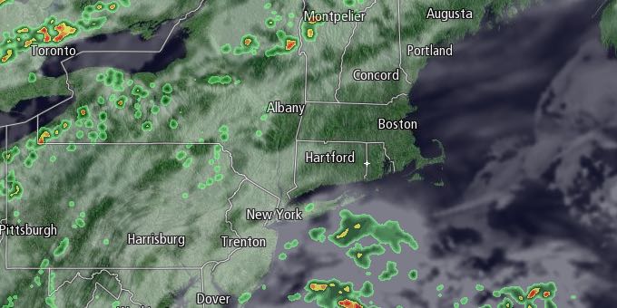 Most of the showers should stay away from Rhode Island and SE Massachusetts on Friday