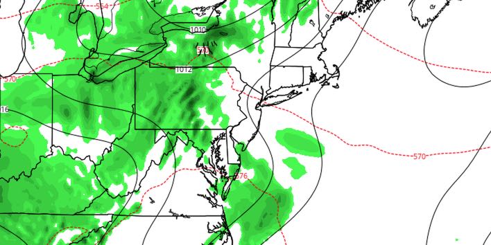 It will stay dry in Southern New England on Thursday