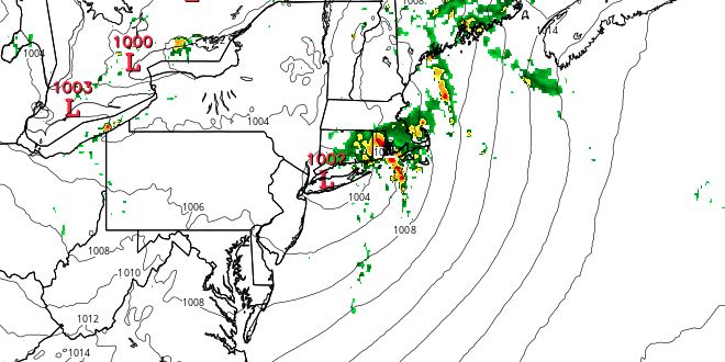 Part of Father's Day will be soggy in Southeastern New England