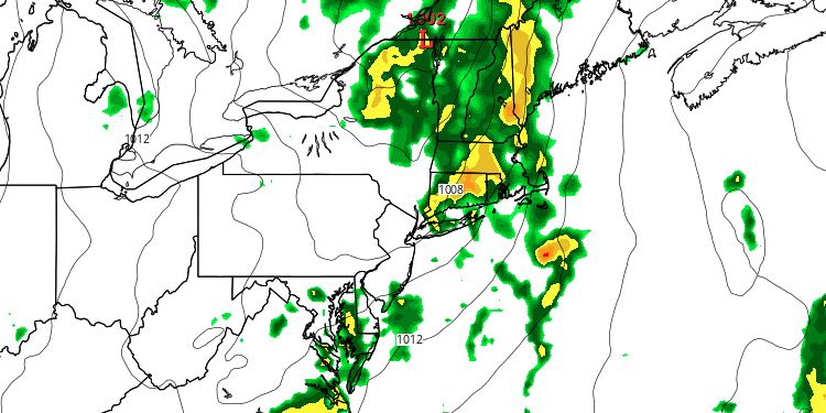 Showers and thunderstorms are likely Tuesday