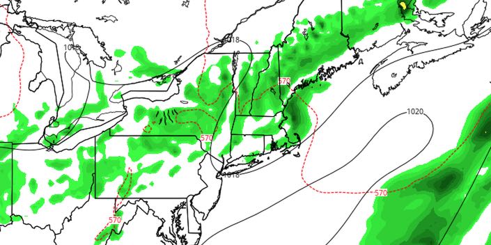 Scattered thunderstorms are likely Saturday afternoon