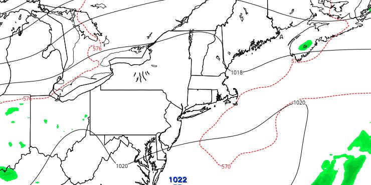 Sunday looks like a nice, warm day in the Northeast