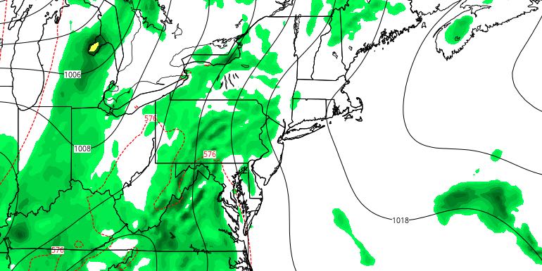 There will not be showers in RI and SE MA on Wednesday