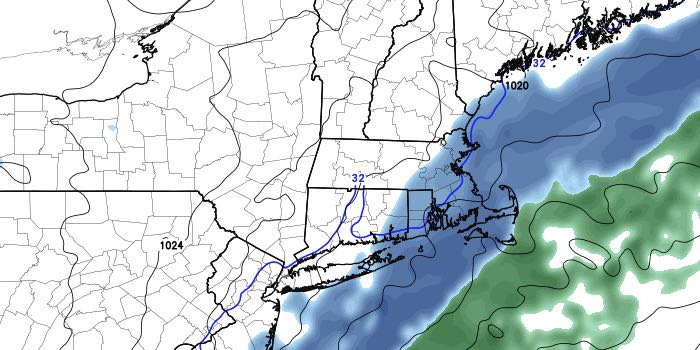 It's a close call with accumulating snow early Friday