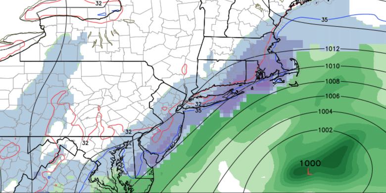 A moderate snow event is likely in Southeastern New England as spring begins.